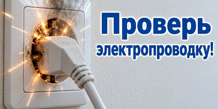 О необходимости своевременно менять неисправную электропроводку