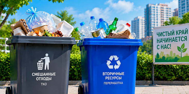 Двухпоточный раздельный сбор ТКО