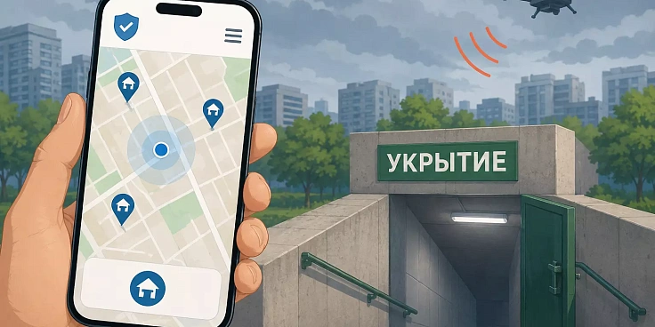 В приложении «Моя Кубань» появилась карта укрытий для жителей Краснодарского края